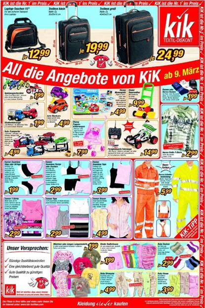 dagsorden kun Ydmyge Marktplatz Zeitung: Neues von KiK: Die Zeitungen